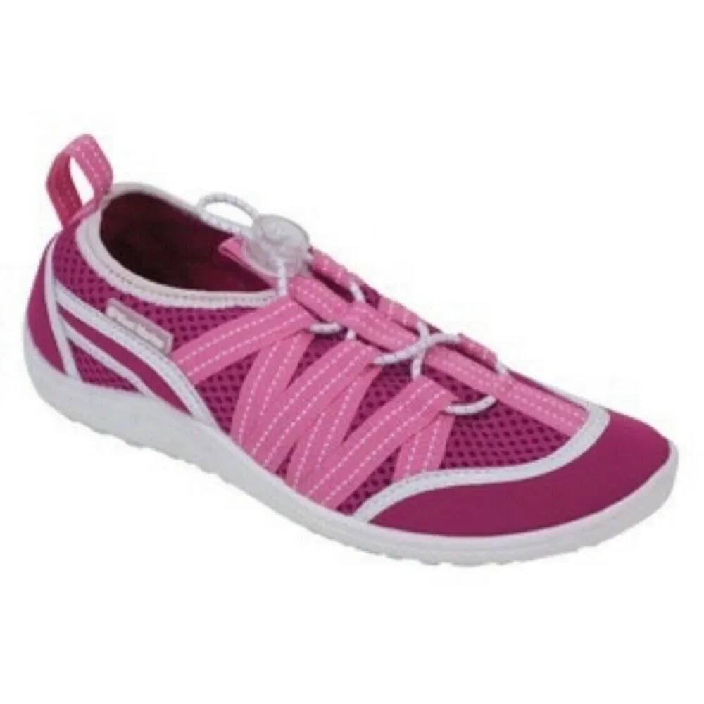 WEST MARINE Toddler Girl Water Shoes Boat Mesh Rubber Sole EUC Size 10